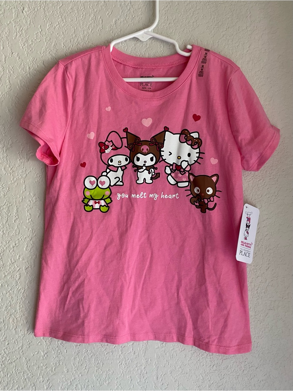 The Children's Place Pink Hello Kitty & Friends Heart Graphic Tee